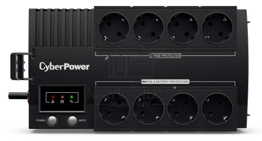 Источник бесперебойного питания CyberPower BS650E черный 650VA