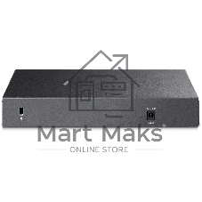 Коммутатор TP-Link 8-port Desktop 2.5G Unmanaged switch, 8 100/1G/2.5G RJ-45 ports, Fanless design, 12V/1.5A DC power supply.