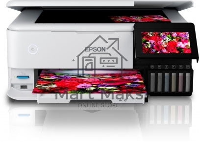 МФУ струйный Epson L8160 (C11CJ20404/403/402) A4 Duplex Net WiFi USB RJ-45 черно-белый