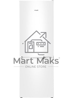 Холодильник Atlant ХМ-4208-000 белый двухкамерный 131/42л морозилка снизу