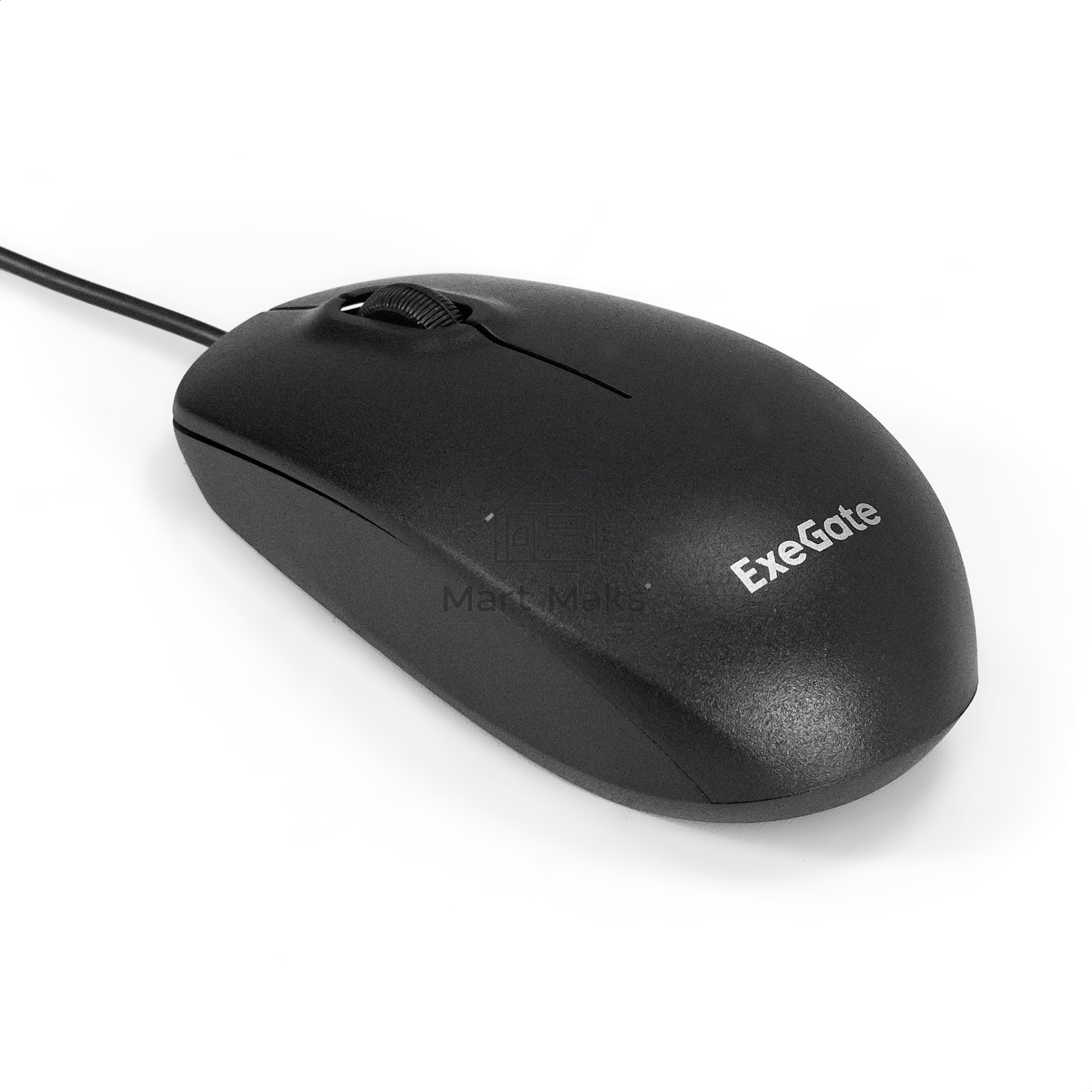 Комплект клавиатура+мышь ExeGate MK150 проводной, USB, 1200 DPI, чёрный