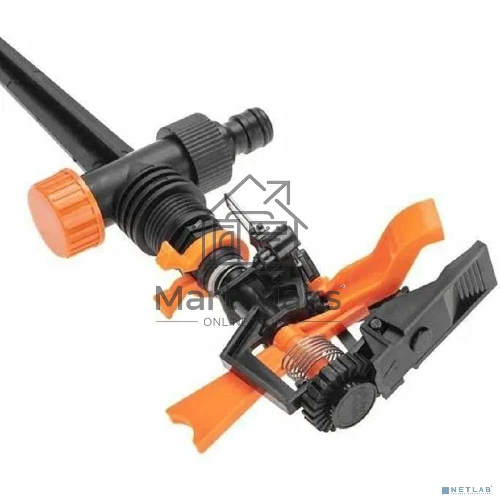 Дождеватель пластиковый импульсный двухсторонний ЧЕТЫРЕ СЕЗОНА 62-0288