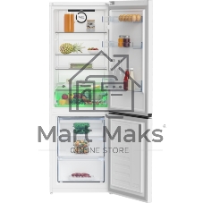 Холодильник Beko B3R1CNK363HW (R) белый двухкамерный 220/100л морозилка снизу, No Frost