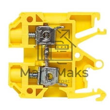 Колодка клеммная JXB-2.5/35 (25а) жел. EKF plc-jxb-2.5/35y