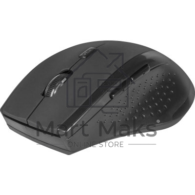 Мышь беспроводная Defender Accura MM-365 черный, 1600 dpi, радиоканал, USB, кнопки - 6
