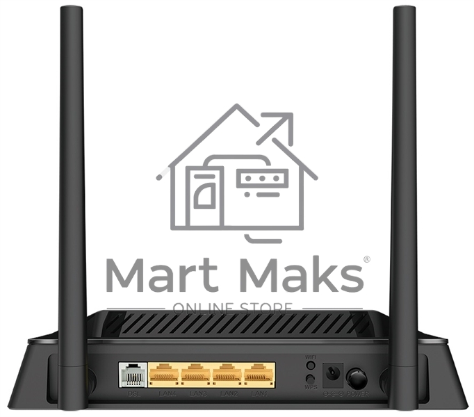 Беспроводной маршрутизатор D-Link DSL-224/R1A VDSL2 с поддержкой ADSL2+