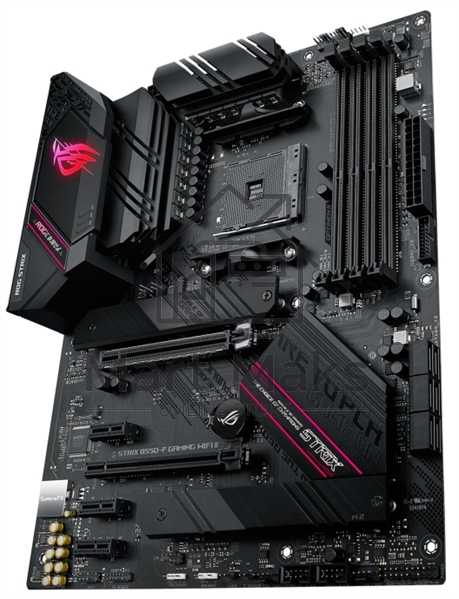 Материнская плата ASUS ROG STRIX B550-F GAMING WIFI II, AM4, AMD B550, 4xDDR4, 6xSATA, 2xM.2, 1xPCIe 3.0 x4, 1xPCIe 4.0 x16, 3xPCIe x1, 1xDP, 1xHDMI, 1x 2.5Gb LAN, 1xUSB-A 3.2 Gen 2, 2xUSB-A 3.2 Gen 1, 1xUSB-C 3.2 Gen 2, 5x3.5 мм, 7.1, ATX