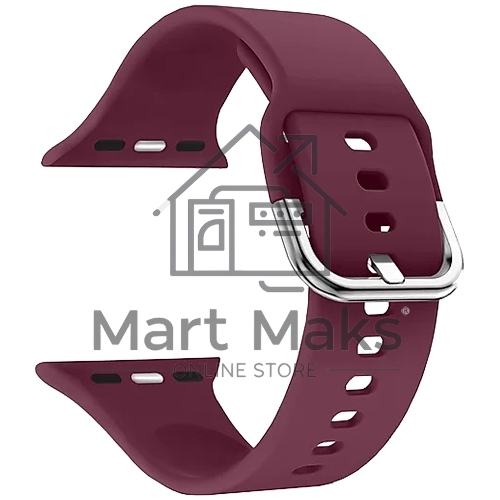 Силиконовый ремешок для Apple Watch 38/40 mm LYAMBDA AVIOR DSJ-17-40-WR Wine red