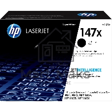 Картридж лазерный HP 147X W1470X черный (25200 стр.) для HP LaserJet M610dn
