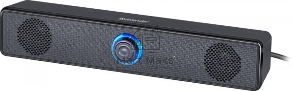 Саундбар Defender Z2 черный 6 Вт