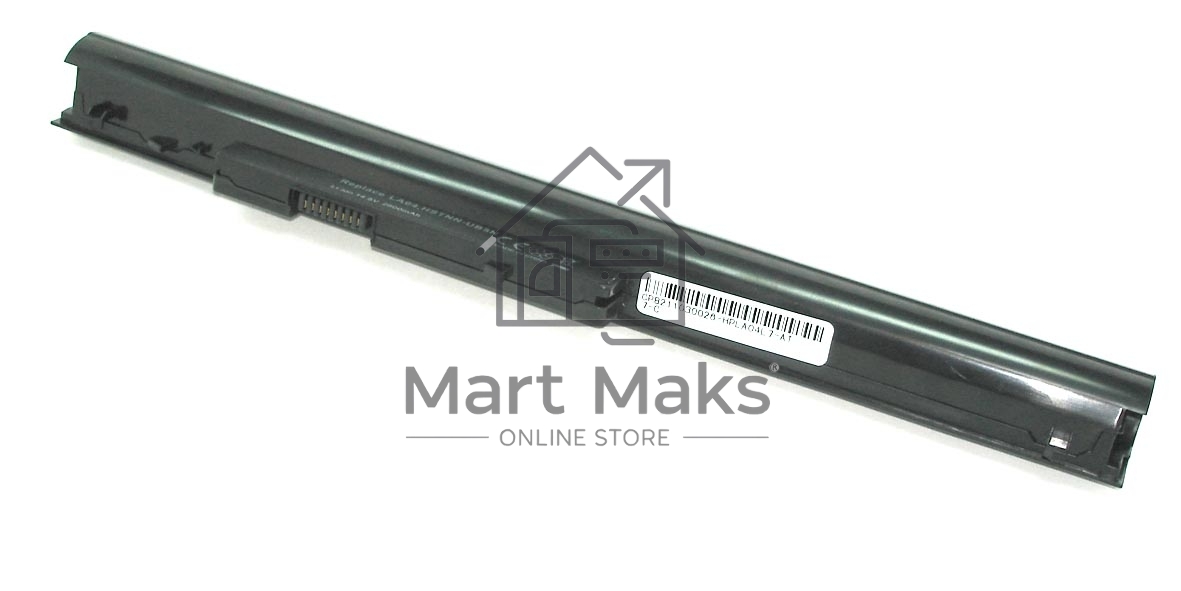 Аккумуляторная батарея для ноутбука HP Pavilion 14-n000, 15-n000, 15-n200 (LA04) 2600mAh OEM черный