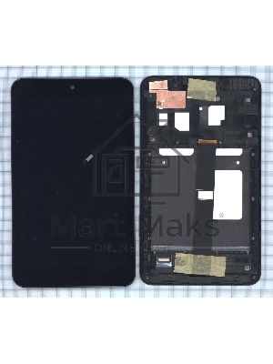 Модуль (матрица + тачскрин) для Asus MeMo Pad 8 ME181 ME181C черный с рамкой