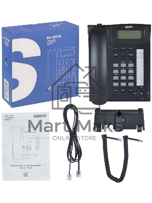 Телефон проводной SANYO RA-S517B черный