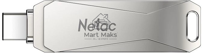 Флешка USB R/W R/W Drive Netac U782C dual USB3.0+TypeC 64GB, retail version