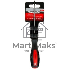 Отвертка Matrix Anti-Slip, PH0 х 100 мм, CrV, двухкомп. рукоятка
