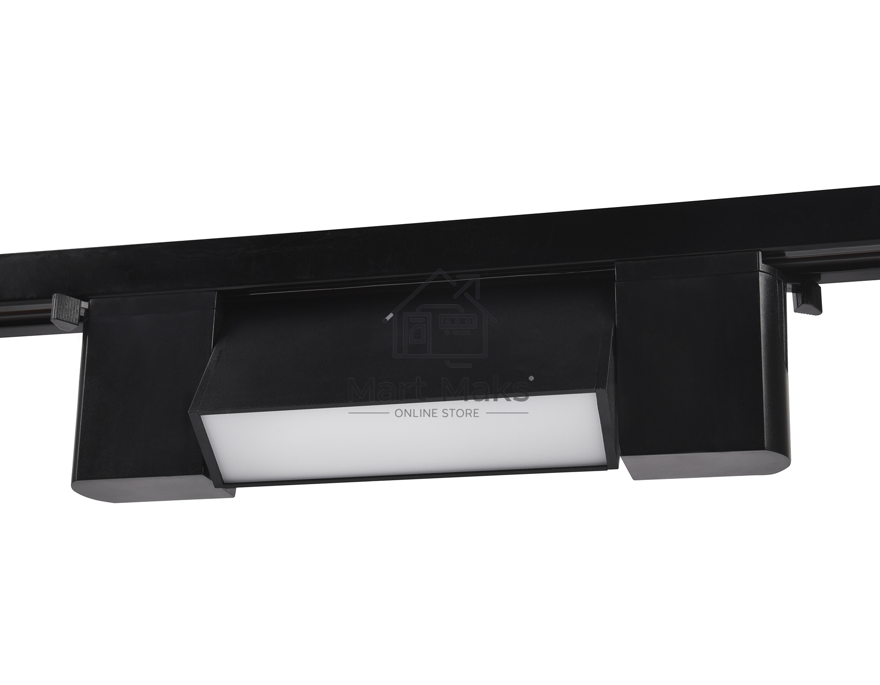 Трековый однофазный светодиодный светильник Ambrella light GL6660 BK черный LED 6W 4200K