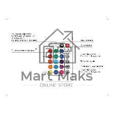 Контроллер GS11301 RGB 18A 12V 216W/ 24V 432W (ПДУ Радио 2.4G CR2025)