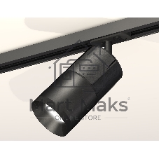 Светильник Ambrella light XT7402050 SBK/DCH/PBK черный песок/черный хром/черный полированный MR16 GU5.3