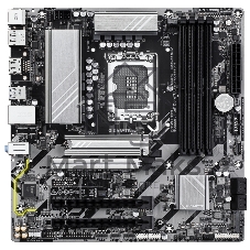 Материнская плата GIGABYTE B860M DS3H, LGA1851, Intel B860, 4xDDR5, 4xSATA, 2xM.2, 1xPCIe 5.0 x16, DisplayPort, HDMI, 1x2.5Gb LAN, 3x3.5 мм, 7.1, microATX