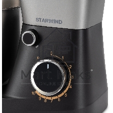 Миксер Starwind SPM2251 чёрный, стационарный, 1500 Вт, 4.2 л, 10 скоростей
