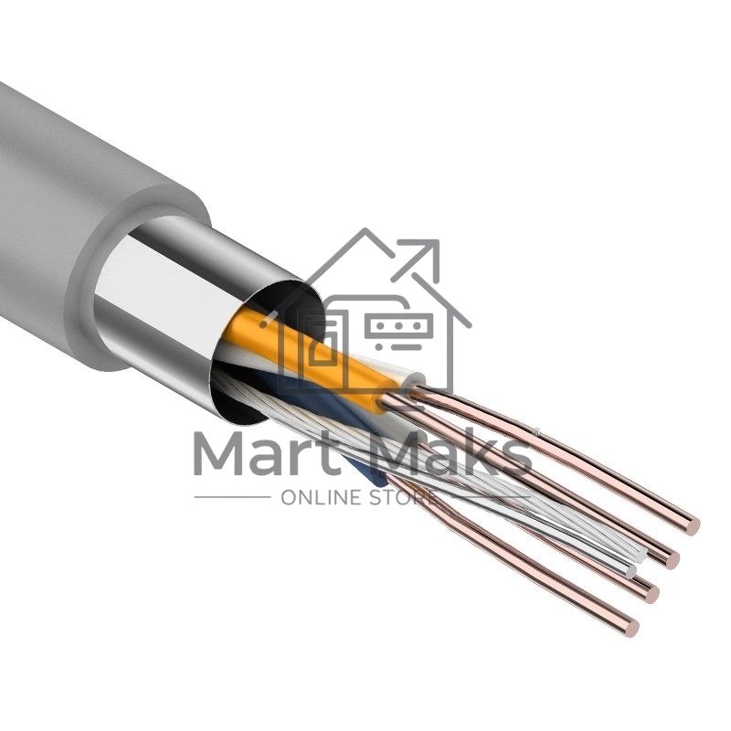 Кабель витая пара PROconnect FTP 2PR 24AWG, CCA, CAT5e, бухта 305 м