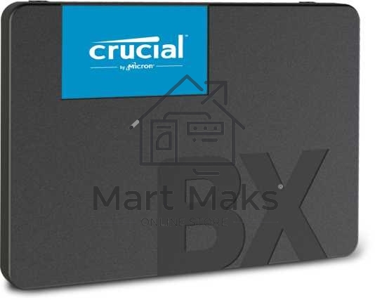 Накопитель SSD Crucial BX500, 1Tb, SATA III, 2.5