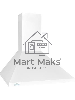 Вытяжка каминная Elikor Вента 50П-430-К3Д белый, 50 см, 430 куб. м/ч, 54 дБ