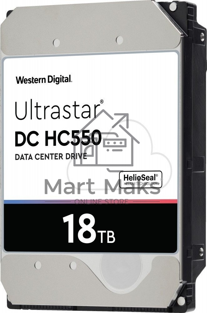 Жесткий диск Western Digital SAS 18TB 7200RPM 12GB/S 512MB DC HC550 0F38353