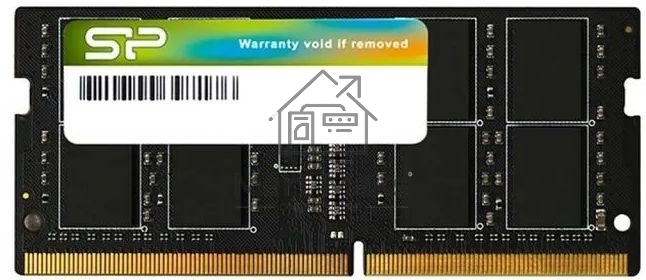 Оперативная память Silicon Power SP016GBSFU320B02, DDR4, 16GB (1x16 GB), 3200 MHz, CL22, SO-DIMM