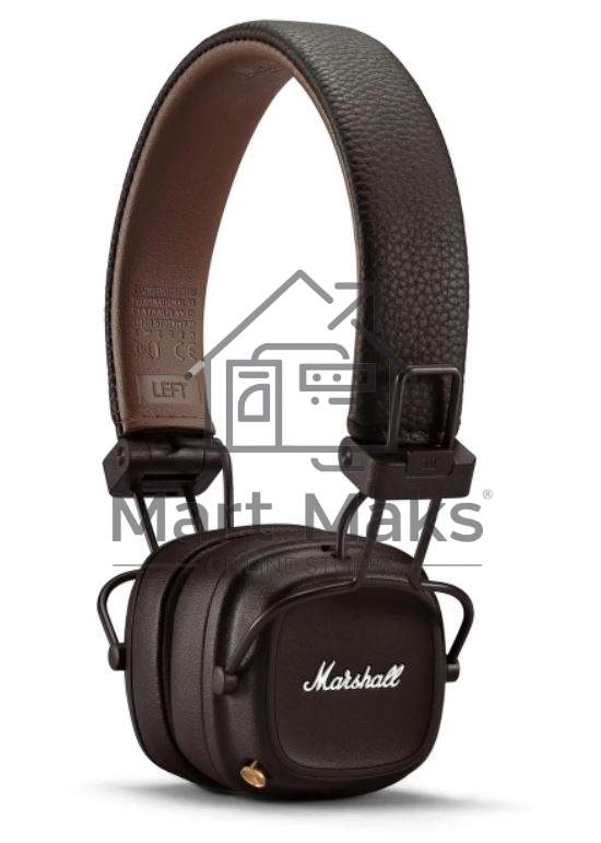 Наушники накладные беспроводные Marshall MAJOR IV коричневые