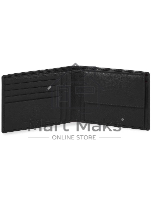 Кошелек мужской Piquadro Modus Special PU257MOSR/N черный натур.кожа