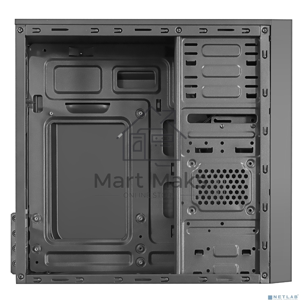 Компьютерный корпус Ginzzu D180 2*USB 2.0,AU w/o PSU