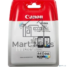 Картридж струйный Canon PG-445/CL-446 (8283B004), для Canon PIXMA MG2540, PIXMA MG2440, 4 цвета, 180 стр.