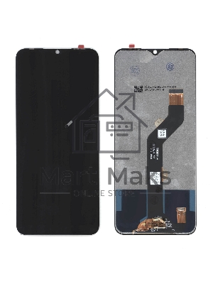 Дисплей для Tecno Pouvoir 4 черный
