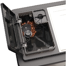 Кофемашина автоматическая Korting KACM 2009 PRESTO черный, зерновой/молотый, 2 л, 1400 Вт, 19 бар