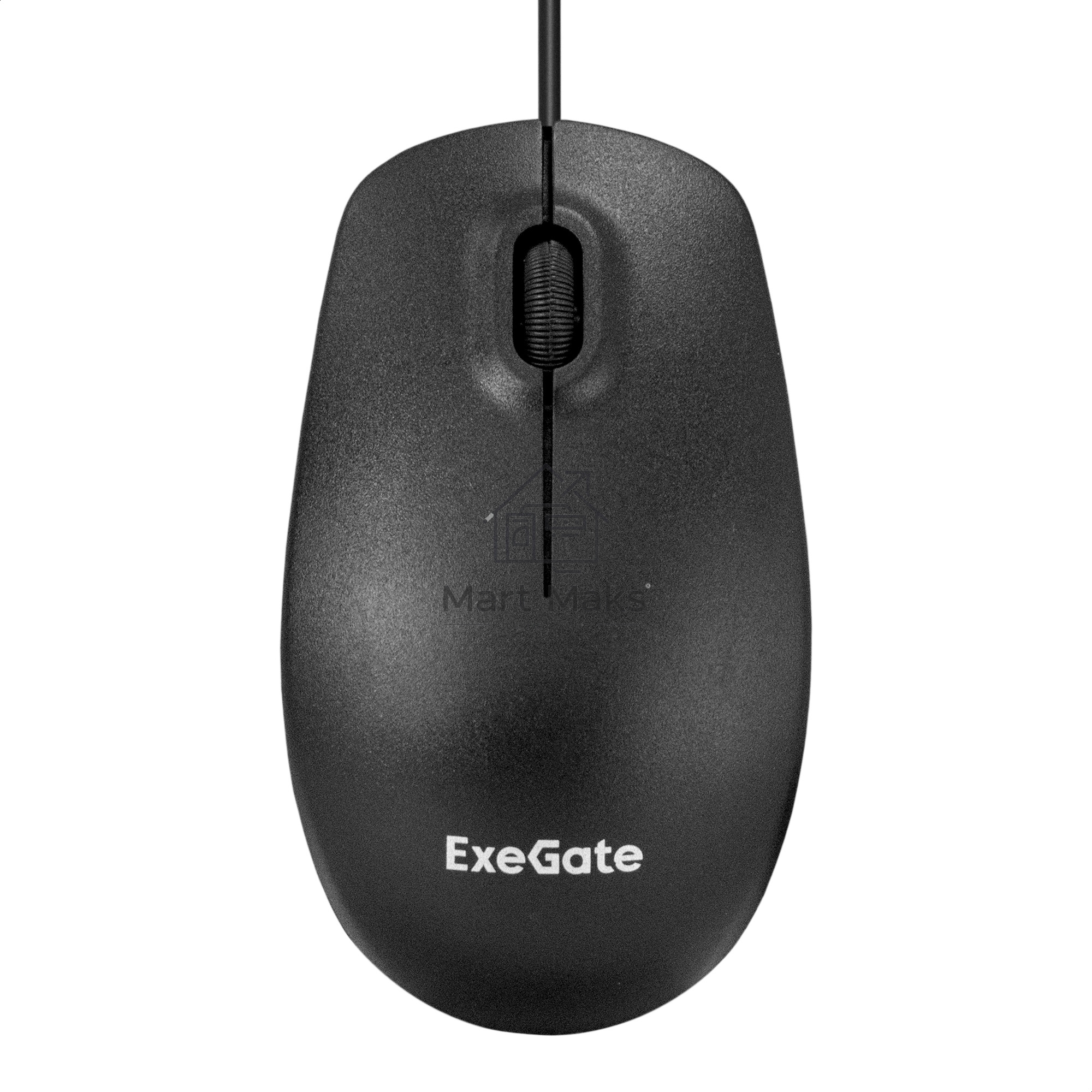 Комплект клавиатура+мышь ExeGate MK150 проводной, USB, 1200 DPI, чёрный