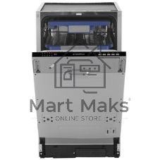 Посудомоечная машина Maunfeld MLP45230 Light Beam Inverter Wi-Fi, нержавеющая сталь, 44.8 см, 10 компл., 47 дБ, класс A+++