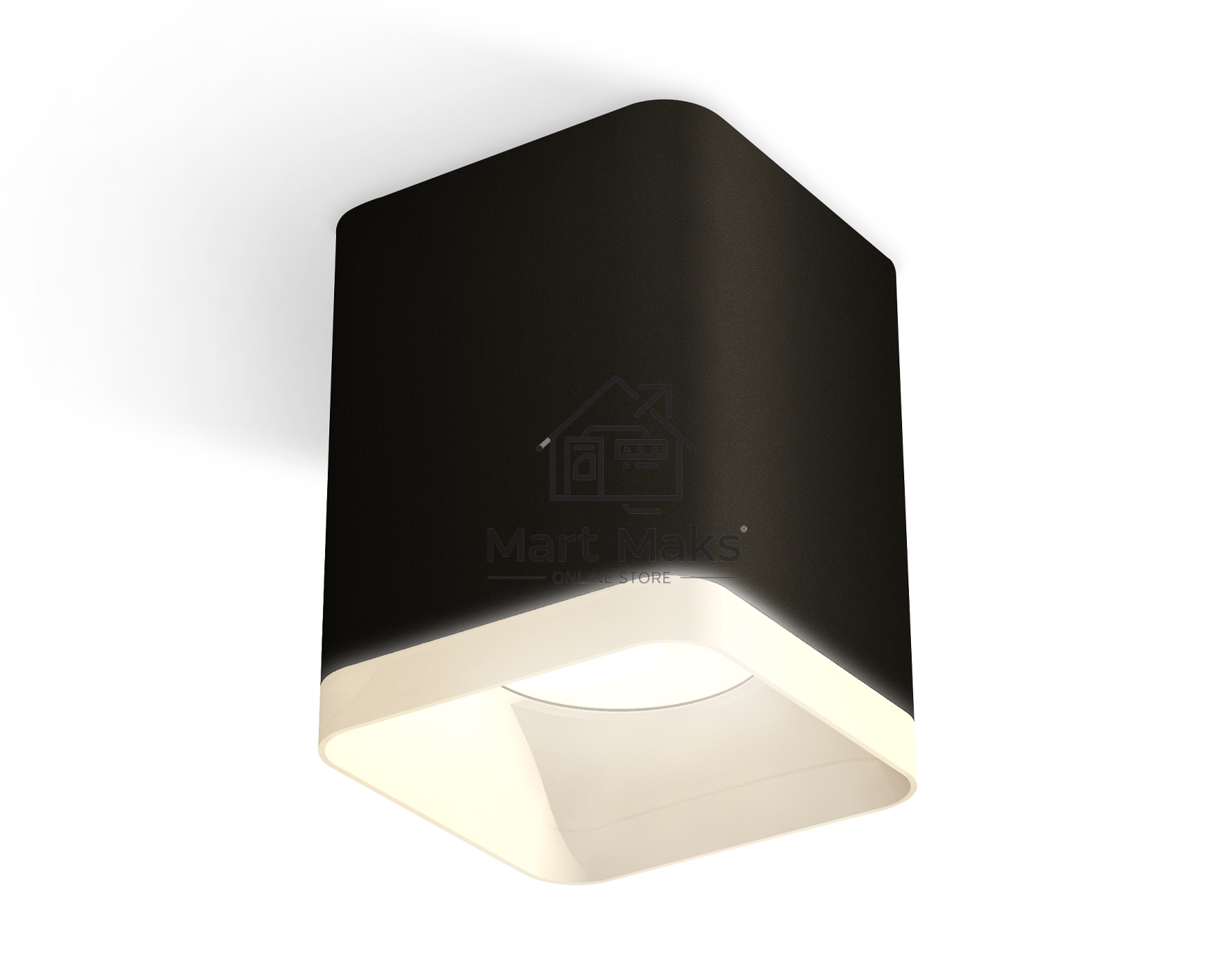 Светильник Ambrella Light XS7813021 SBK/FR черный песок/белый матовый MR16 GU5.3 (C7813, N7755)
