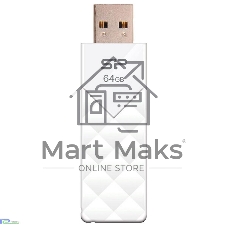 Флешка USB Silicon Power USB 64Gb Ultima U03 SP064Gb,UF2U03V1W USB 2.0, белый