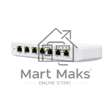 Коммутатор Ubiquiti UniFi Switch Ultra 210W PoE-коммутатор, 8х 1G RJ45, раздача 202 Вт