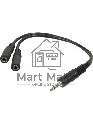 Адаптер аудио Ningbo 2xJack 3.5 (f)/Jack 3.5 (m) 0.2м Адаптер аудио Ningbo 2xJack 3.5 (f)/Jack 3.5 (m) 0.2м