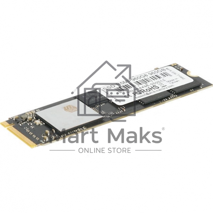 Накопитель SSD AMD Radeon R5MP480G8, 480 ГБ, M.2 2280, PCIe 3.0 x4, NVMe, R/W 2100/1600 МБ/сек