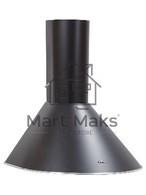 Вытяжка каминная Elikor Эпсилон 60П-430-П3Л черный/серебристый, 60 см, 430 куб. м/ч, 54 дБ