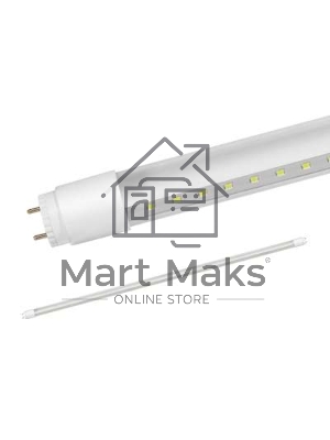 Лампа светодиодная LED-T8-П-PRO 20Вт 4000К G13 1620лм 230В 1200мм прозр. IN HOME 4690612030982