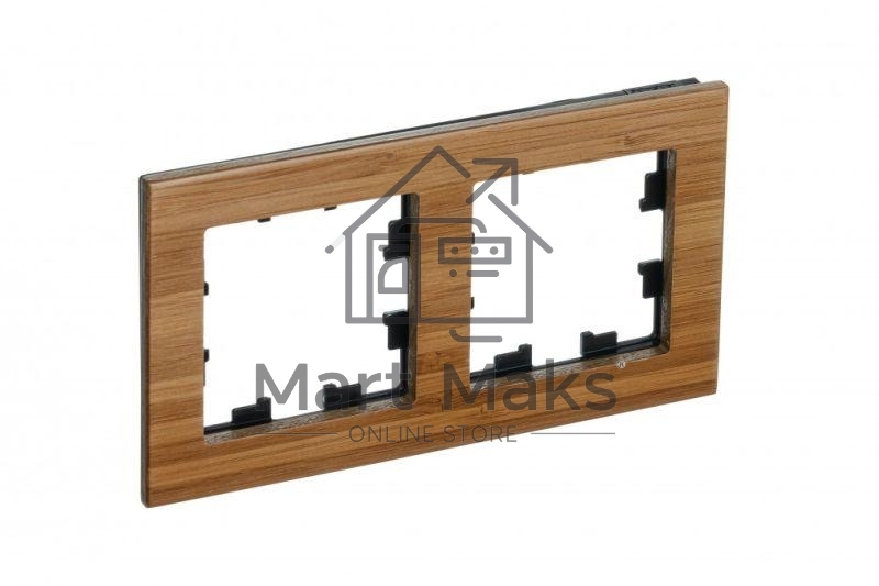 Рамка 2-м AtlasDesign Nature дерево бамбук SchE ATN353202