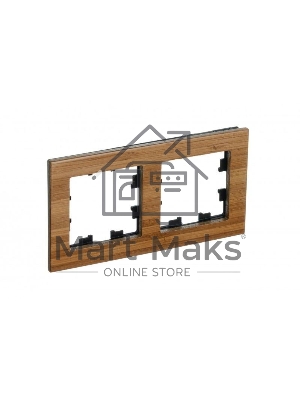 Рамка 2-м AtlasDesign Nature дерево бамбук SchE ATN353202