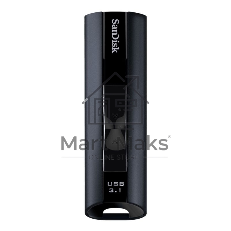 Флешка USB R/W R/W 256GB SanDisk CZ880 Cruzer Extreme Pro, USB 3.1, Металлич., черный