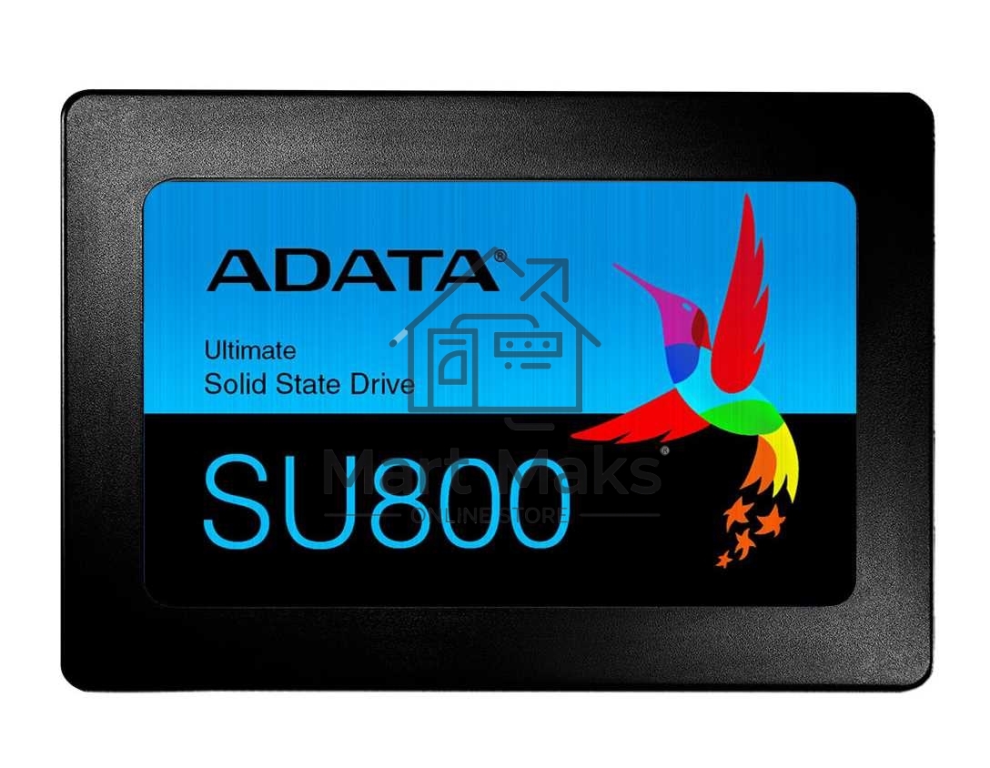 Накопитель SSD ADATA SU800, 1Tb, SATA III, 2.5