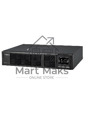 Источник бесперебойного питания Systeme Electriс Smart-Save Online SRT, 2000VA/2000W, On-Line, Extended-run, Rack 2U(Tower convertible), LCD, Out: 8xC13, SNMP Intelligent Slot, USB, RS-232, Pre-Inst. Web/SNMP, Short depth
