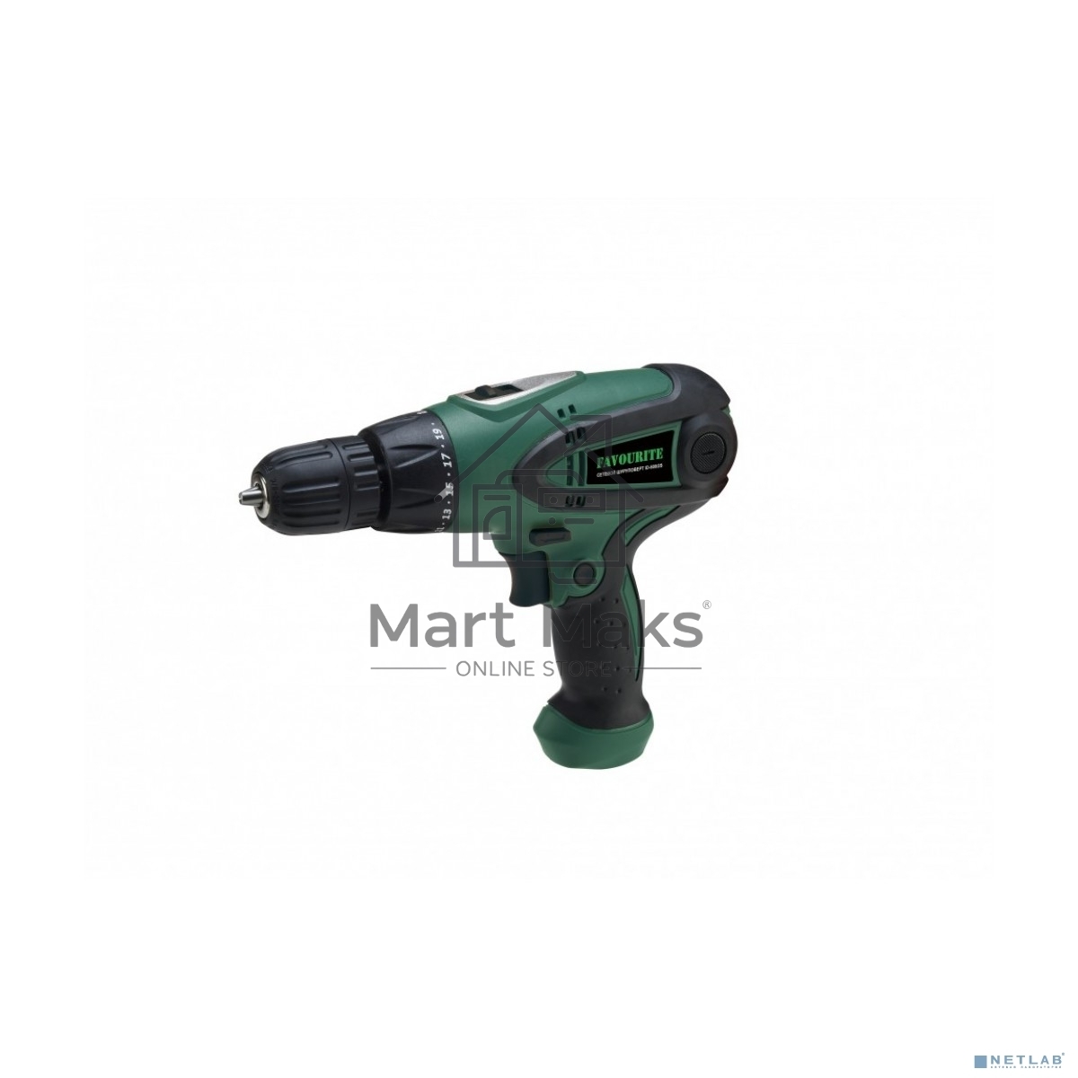 Дрель-шуруповерт FAVOURITE ID-500/2S, 500 Вт, 25 Нм, щеточный